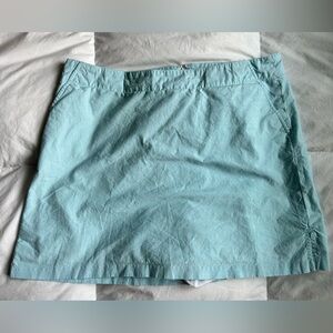 Lady Hagen Light Teal Mini Skort